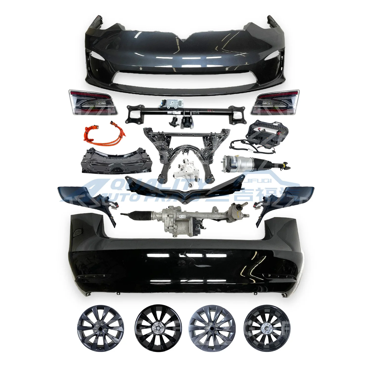 All Auto Spare Parts Tesla Aftermarket Suspension Body Part for Tesla model 3 model Y model X S