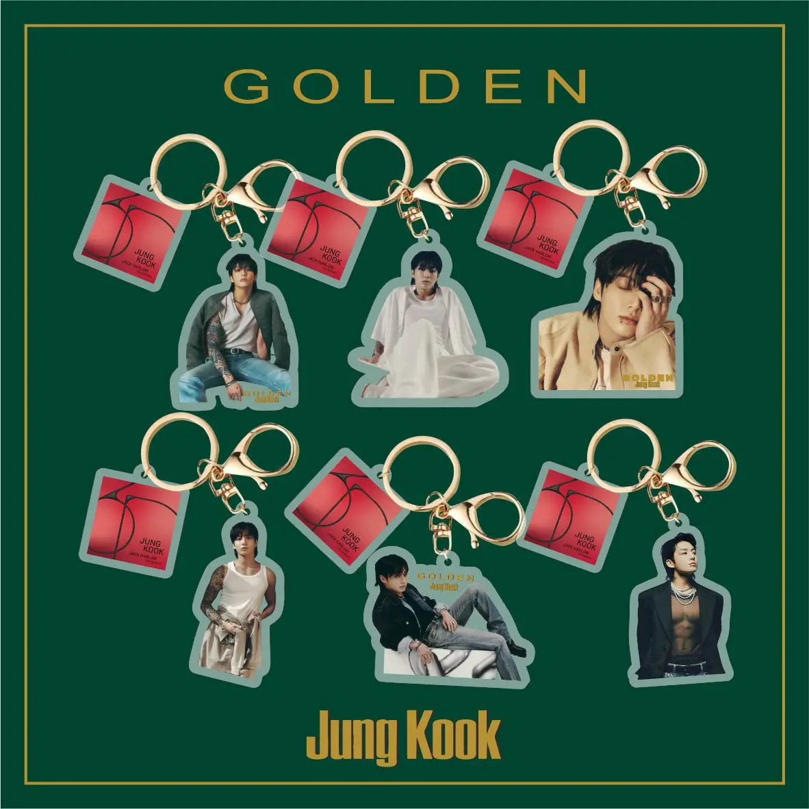 Лидер продаж креативные подарки Kpop idol новый акриловый брелок для ключей в стиле jung kook