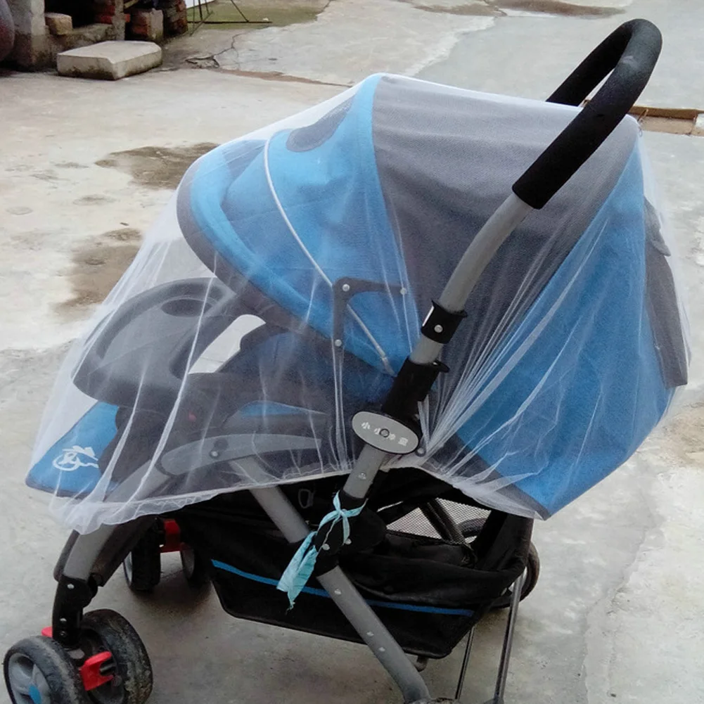 Fine & Exquisite Mesh Baby Stroller & Crib Mosquito Net,  Bug Net for Strollers, Bassinets & Cradles