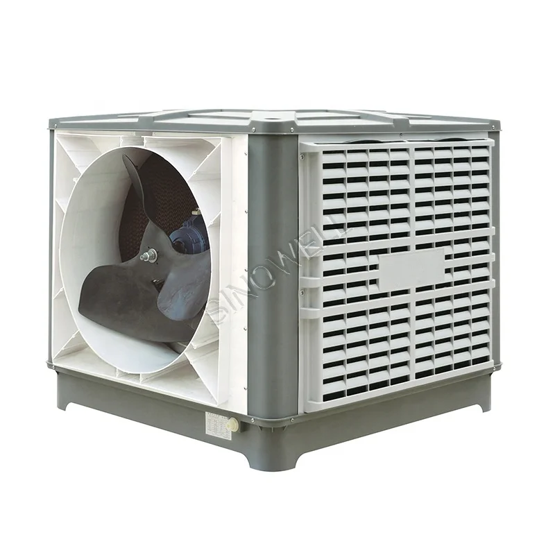 SW greenhouse air cooler spare parts/industrial evaporative air conditioners with water/Chicken house air conditioning cooler
