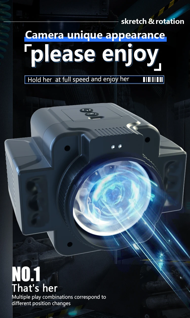 SLR Camera Shaped Stroker for Men with 7 Thrusting Rotating Automatic Male Masturbator Electric Pocket Pussy saxy toys for men