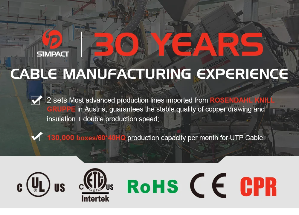 Factory Supply High Quality Pvc/Pe/Lszh/Cmp/Cmr Jacket 1000Ft 4Pr 24Awg Cable Utp Cat 5E Outdoor Copper