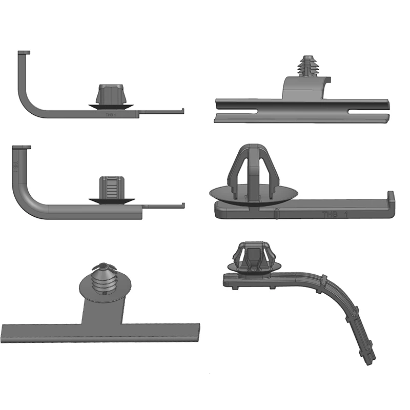 Heat-resistant clips Car Accessories clips ISO IATF Auto plastic harness clip