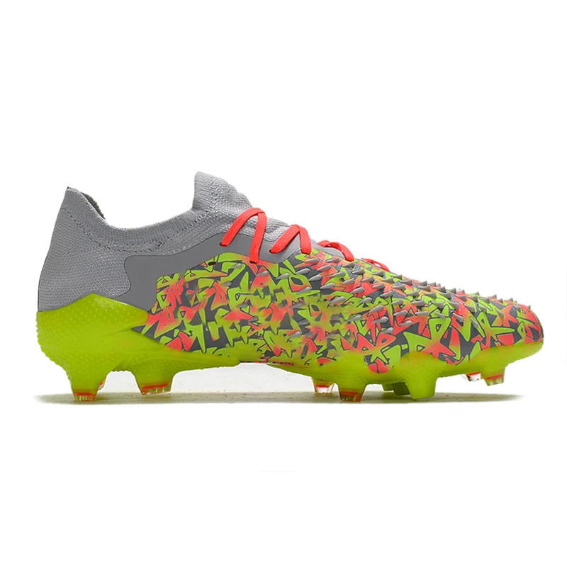 Новейшая футбольная обувь zapatillas de ftbol predator freak 21 pogba футбольные бутсы fg stella низкие для мальчиков