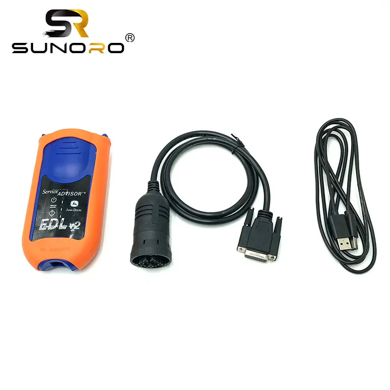 SUNORO хороший продукт EDL V2 V3 двигатель Электронный диагностический сканер инструмент с 9-контактным адаптером кабель