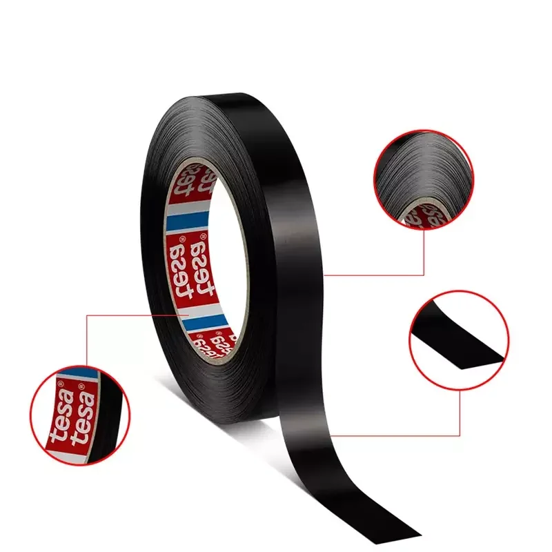 Tesa 4288 Medium-duty Tensilized tppStrapping Tape UV-resistant Black PP film tape