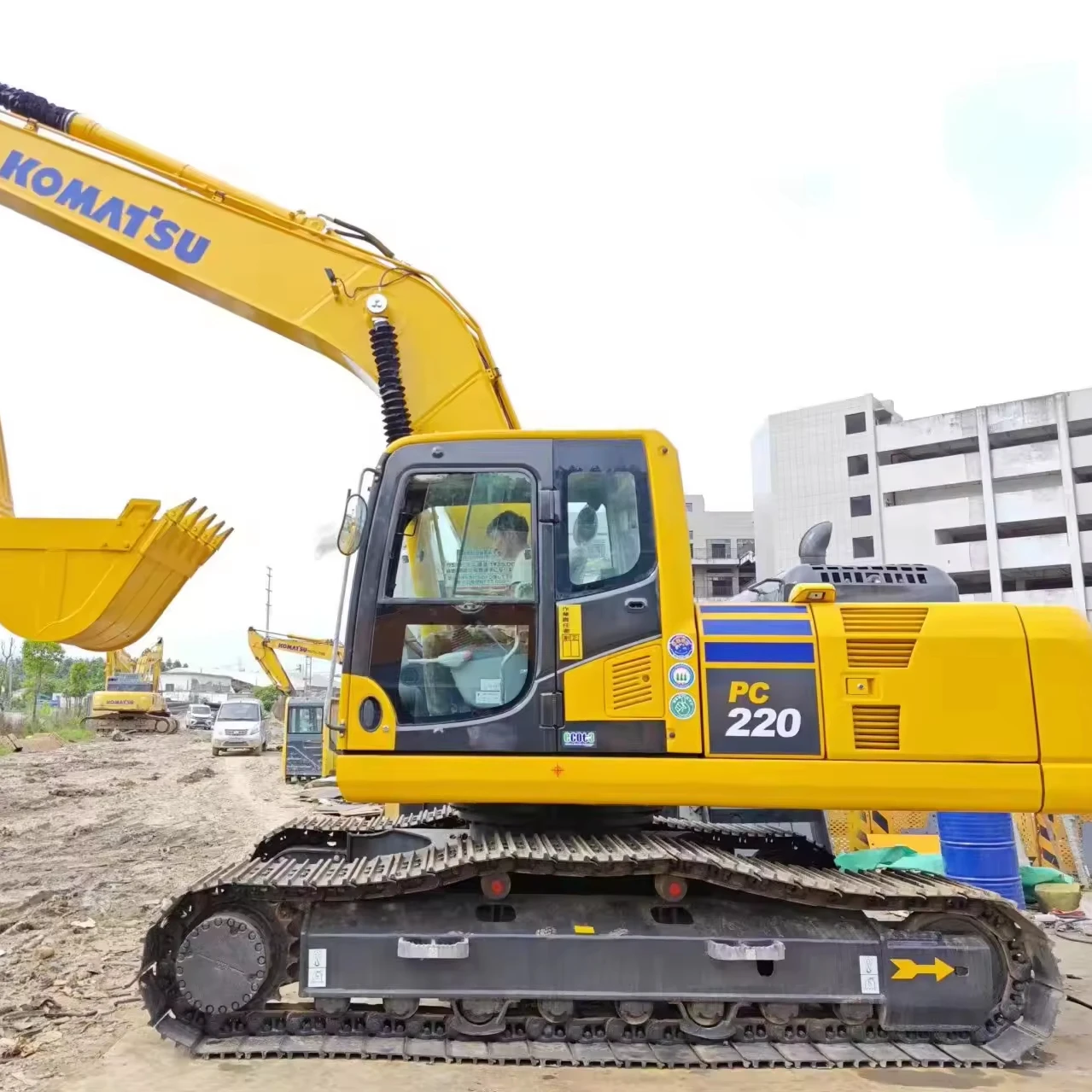 22-тонная строительная техника Komatsu, средняя строительная техника, наружные экскаваторы для строительства