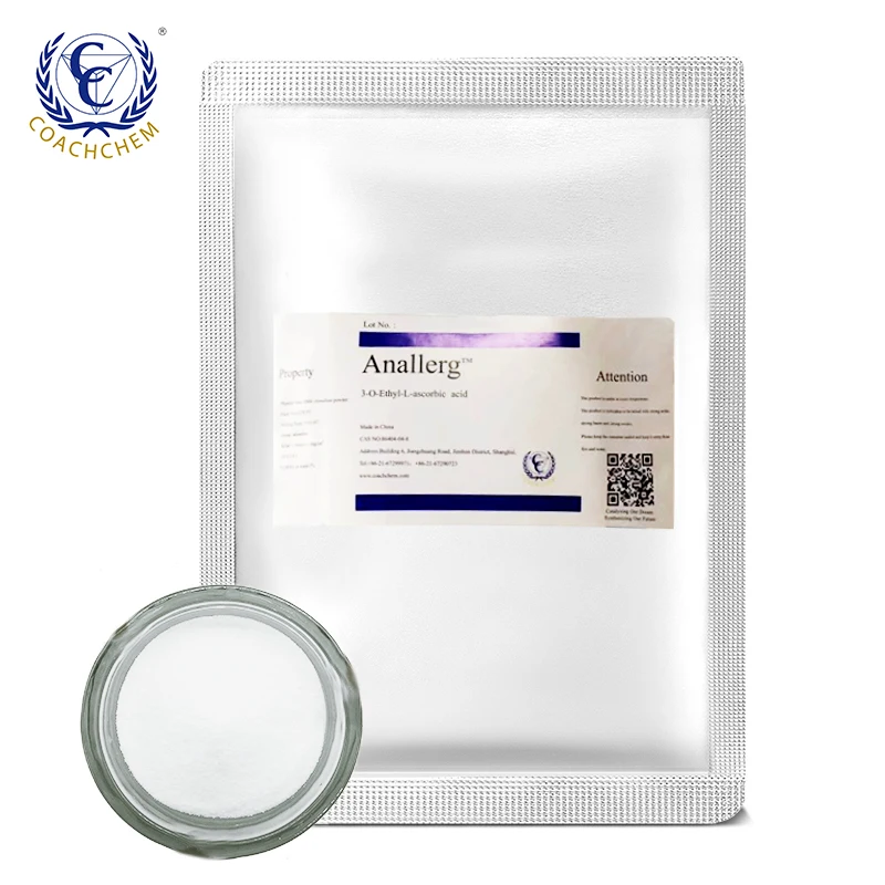 
Cosmetic Raw Material Stable Vitamin C Ethyl Ascorbic Acid/VCE Powder 86404-04-8 Medical grade 99.5% 