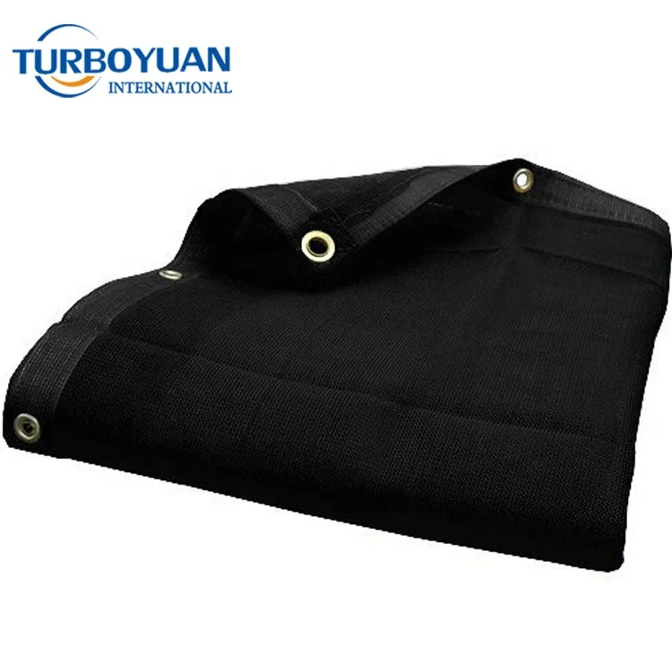 Privacy fence screening mesh fabric panel pe polythene wind breaker protection net with uv stabilizer
