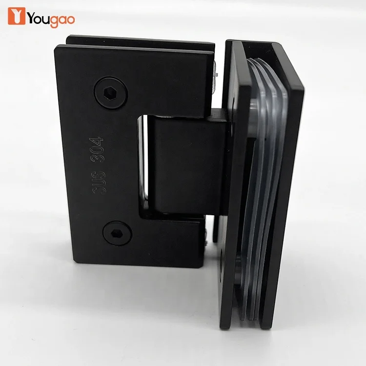 90 Degree Glass Shower Door Hinge Stainless Steel Door & Window Hinges black 8-12mm frameless glass door hinge