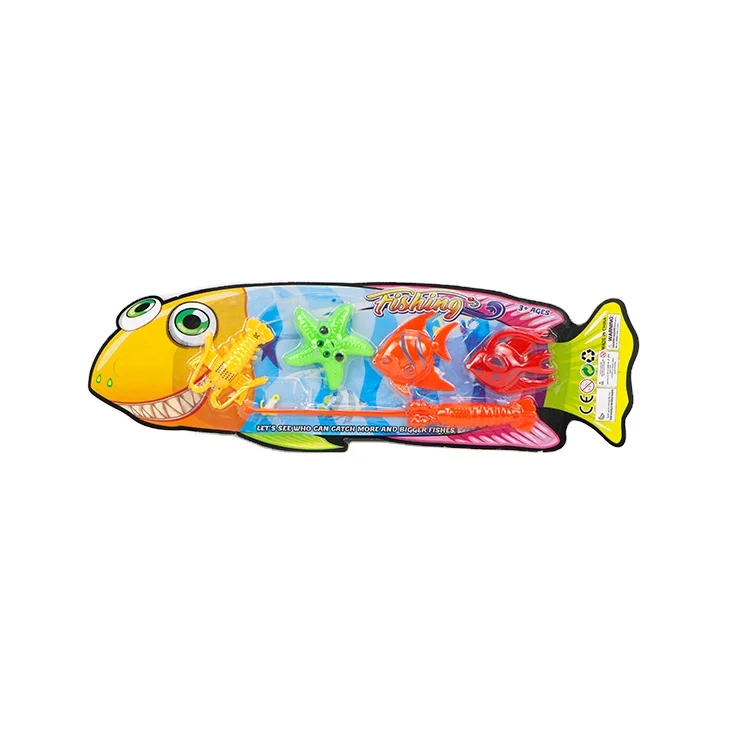 2024 hot sale Good quality children play games kids plastic toy fishing rods plastic fishing toys