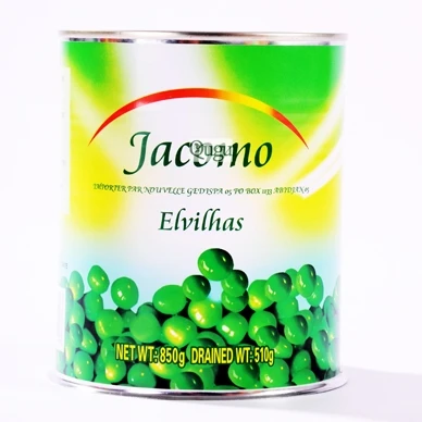 canned green peas canned food different tin size to American and other country