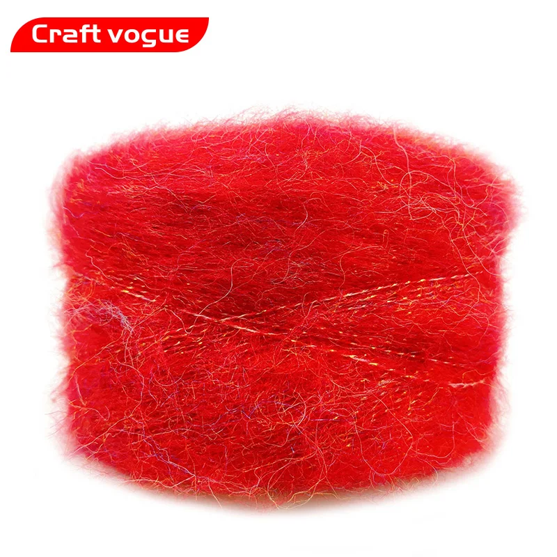  Мохеровая пряжа для ручного вязания и плетения мохеровой пряжи Craft Vogue Хорошего