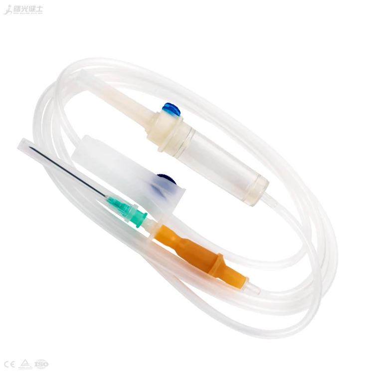 Best Price IV Disposable Infusion Set With Needle and Micro Drip