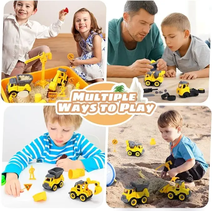 DIY Play  Building Castle  building Sand Construction Set