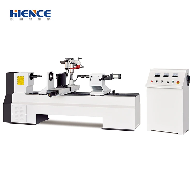 Low cost automatic wood cnc lathe machine woodworking H-S150D-M