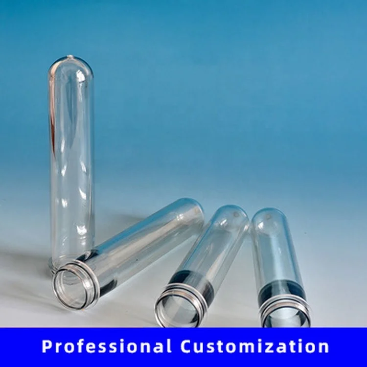 High quality 68g-85g plastic transparent preform bottle oil 32mm neck raw PET preforms for cooking oil pet bottles