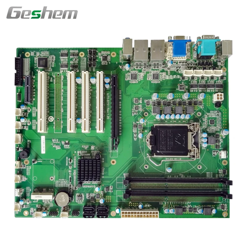 High Performance Fast Delivery Support LGA1155 Gen 3 I3/I5/I7 CPU DDR3 ATX Industrial Motherboard