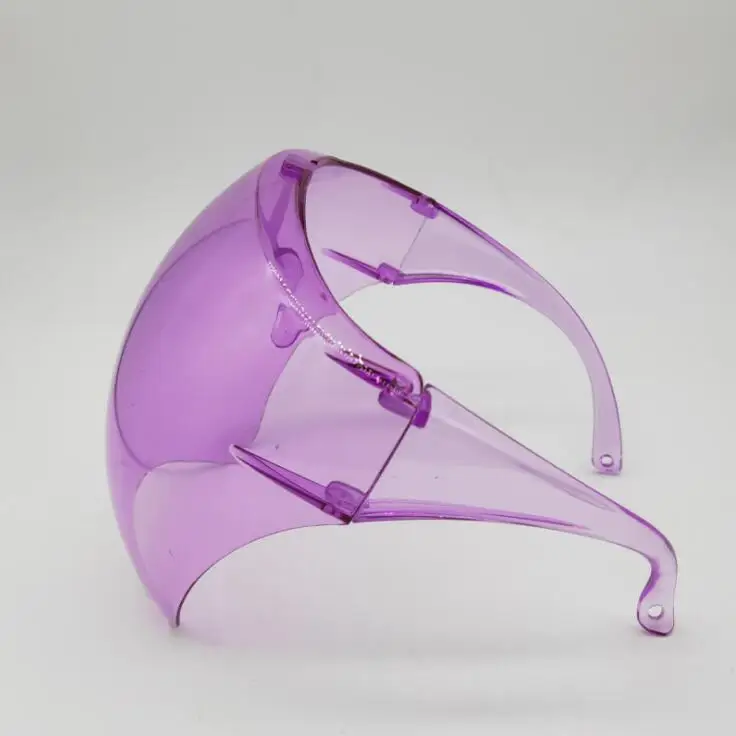 Оптовая продажа Детский защитный лицевой щиток, очки, солнцезащитные очки, анти-туман дети прозрачная пластиковая защитная маска