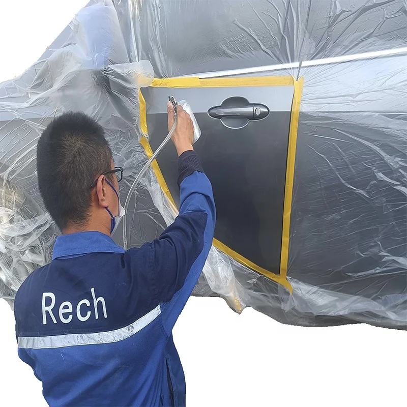 HDPE Masking Film Car Masking Film For Auto 4 x 150m Or Customized