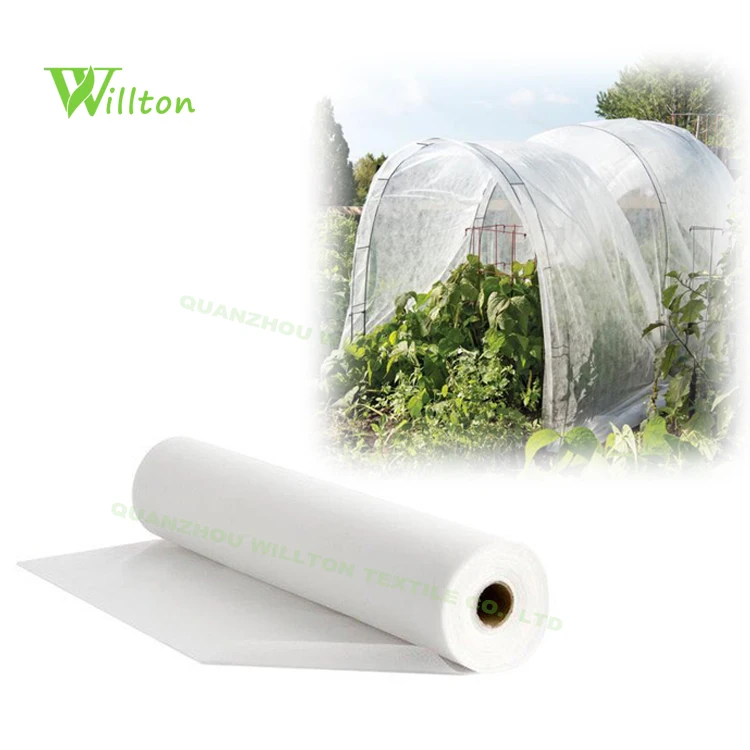 Сельскохозяйственный нетканый полипропиленовый кроп-ряд, нетканый рулон agribon