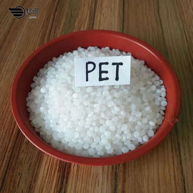 Hot Filling 100% Virgin Grade PET Plastic Raw Materials PET For Mineral Water Bottle