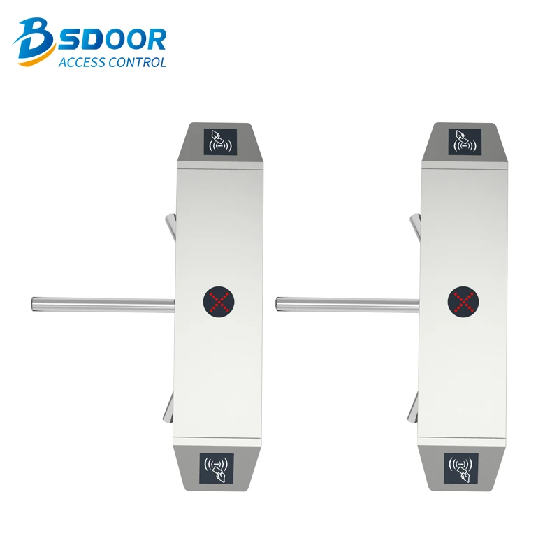 Half Automatic IC Card Turnstile Price Tripod Turnstile Gate