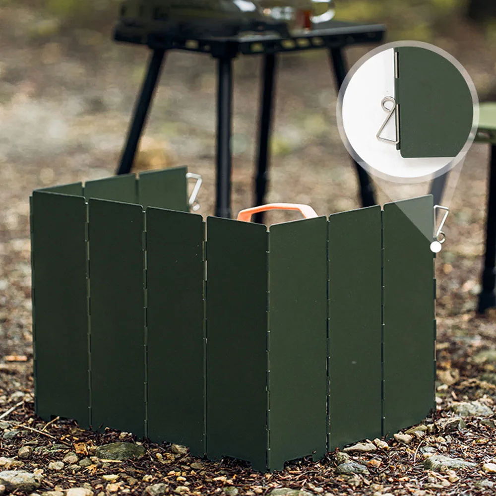 Jetshark Gas Stove Enclosure Gas Foldable Portable Outdoor Camping Windproof Board