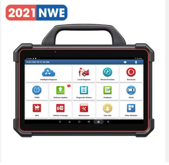 2022 launch x.431 x431 pad7 x.431pro pro pros3 x 431 pro3 v tech creader bidirectional key coding obd2 professional car scanner