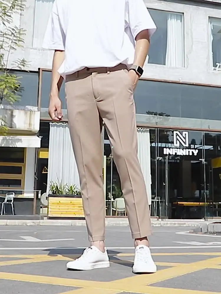 Men Cargo Pants Multi-color Khaki Trousers Formal Track Pants For Boys Chino Soft Work Trousers Low Moq Accept Custom