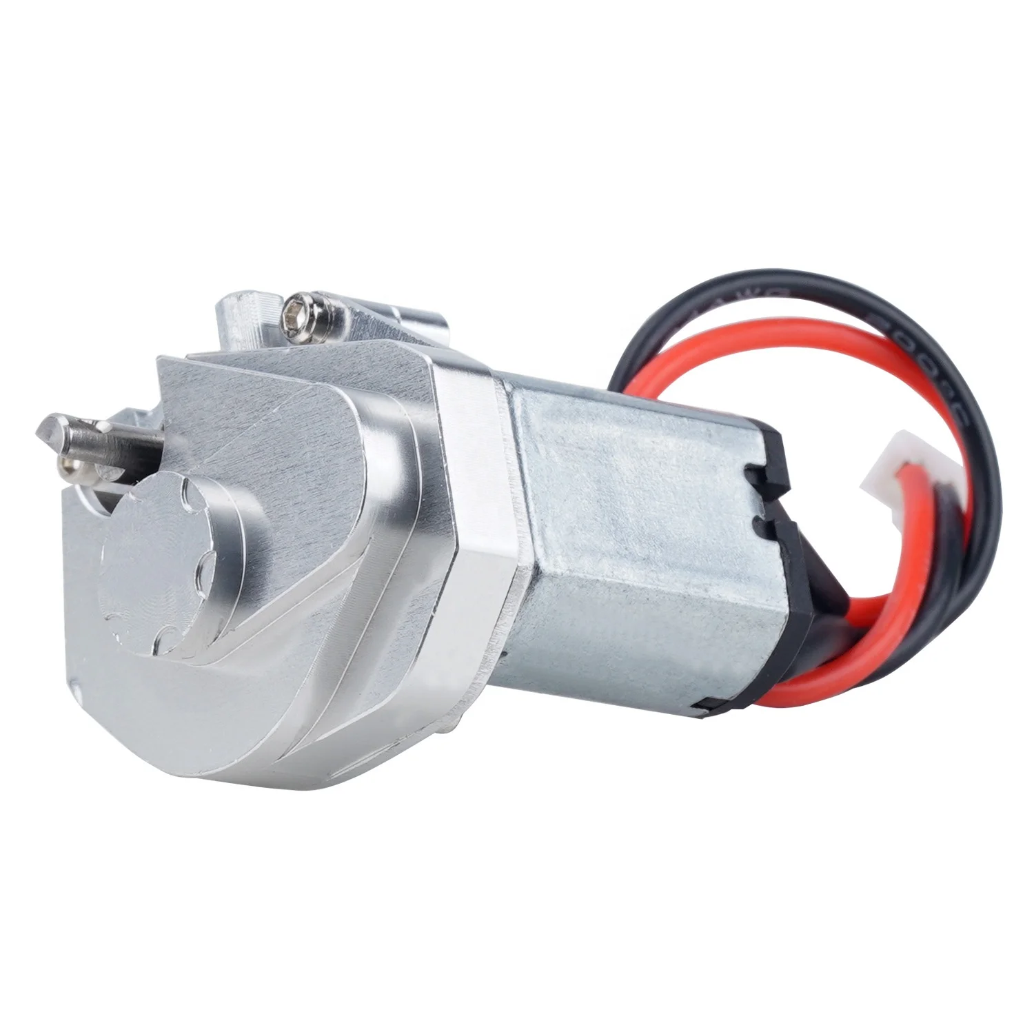 XJL RC Gearbox Metal with 540 Motor 55T for Axial SCX24 Bronco Gladiator Deadbolt C10 Upgrades Parts 1/24 RC Crawler