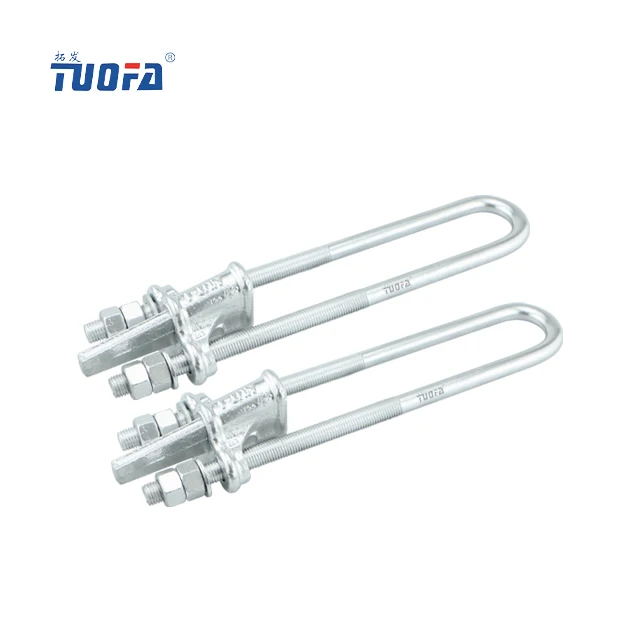 Power Transmission Distribution Electrical fittings Factory supply  UT wedge clamps adjustable type /electric fitting Stay bow
