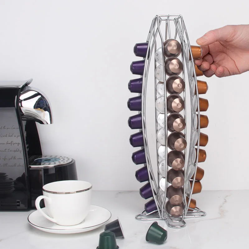 Оптовая продажа 40 шт. машина кофе капсулы с фильтром для кофемашины Nespresso Организатор