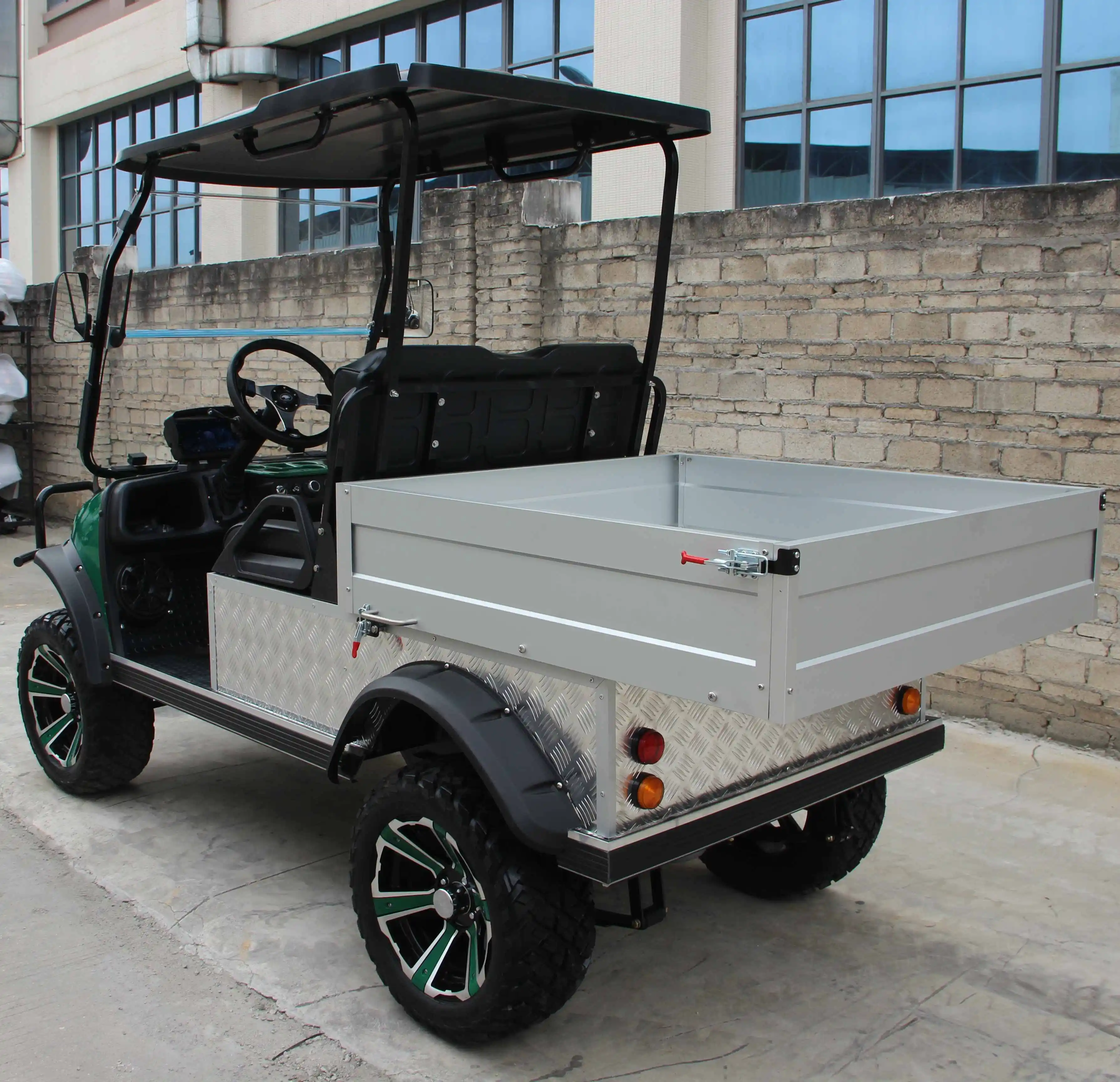 New Energy HDK Off Road Buggy Utility Vehicle for Sale Pick up Truck Mini Jeep Scooter Electric Cart Cargo Box UTV 48V