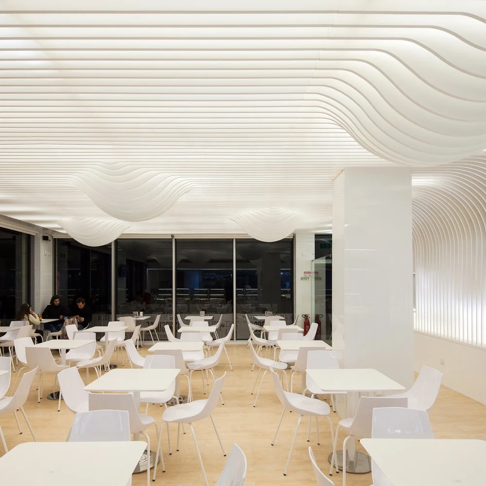 decorative hotels perforated metal ceiling