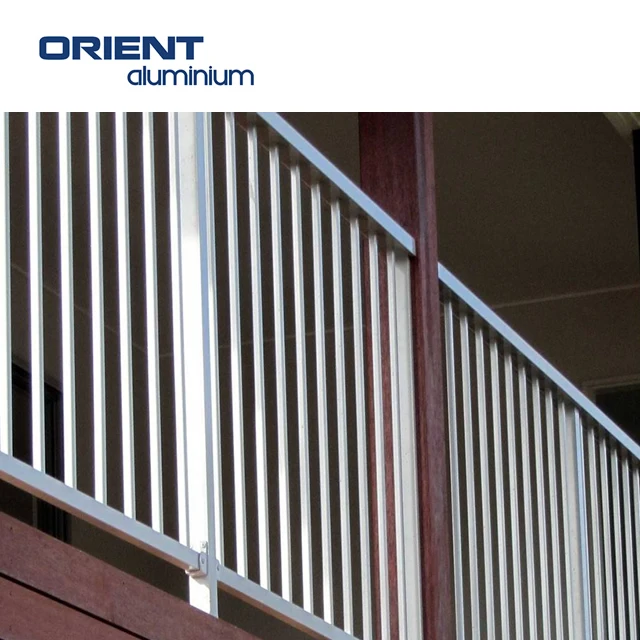 Balustrades Aluminium Customized Size Handrails For Stairs