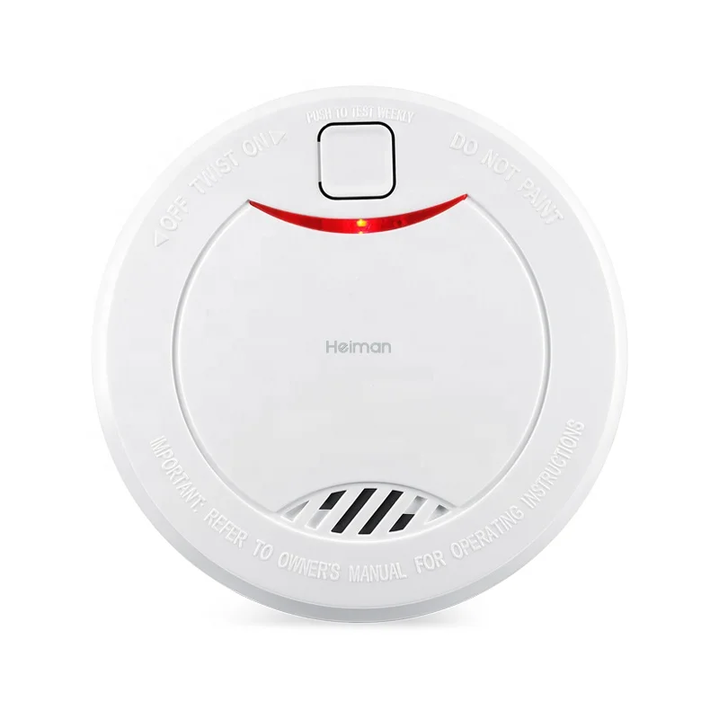 HEIMAN VDS fire alarm smart smoke sensor EN14604 smoke alarm detector with 10 years battery lifetime