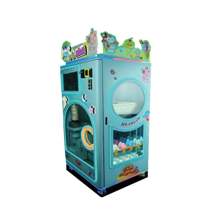 New Product Ice Cream Vending Machine Touch Screen 3 flavors Commercial Automatic Making Ice Cream Vending Machine