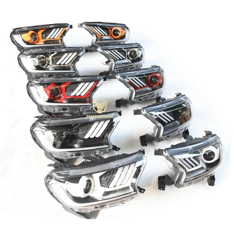 2015-2020 Передняя светодиодная Автомобильная фара для Ranger T7 T8 PX2 MK Everest Автомобильные фары аксессуары