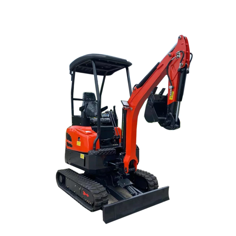 Earth Excavation Equipment mini digger kubota 2 ton excavator meet EPA Euro 5 emission standard digger machine