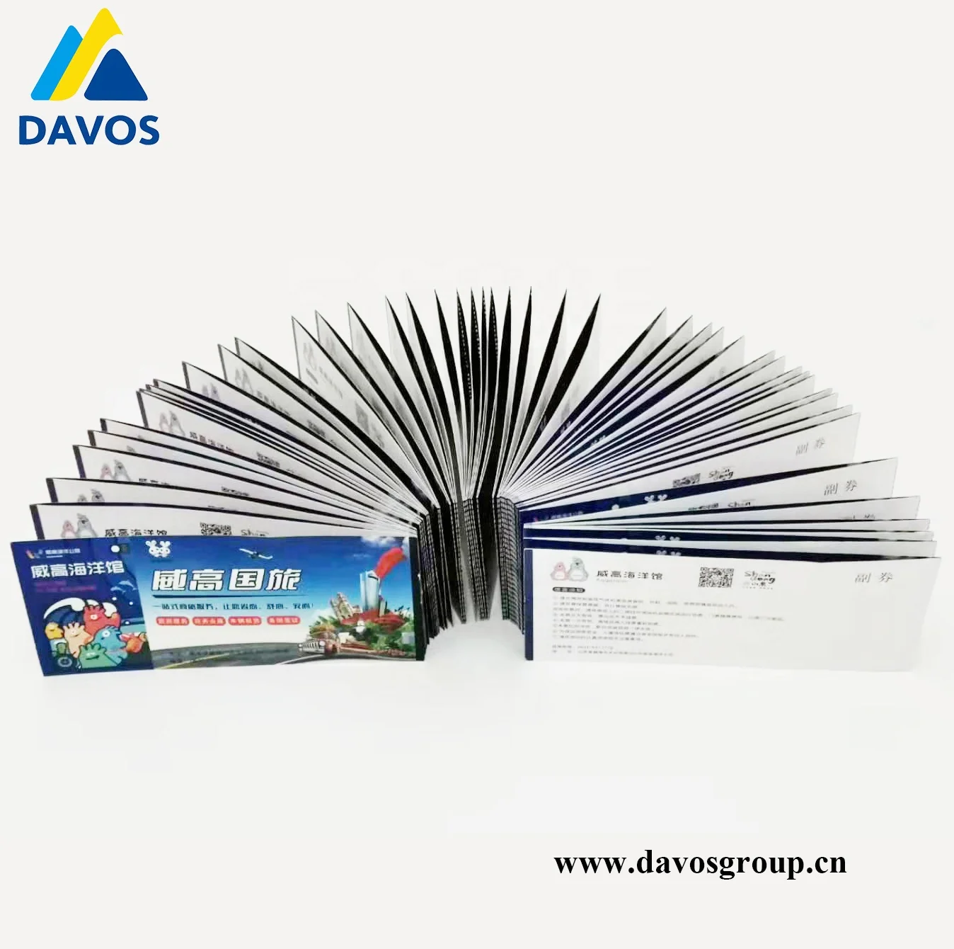 
OEM company high quality thermal paper airline tickets booking 