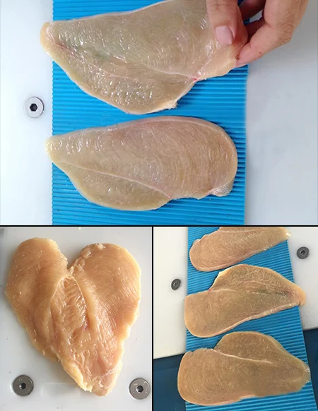  automatic chicken breast meat cutting machine price