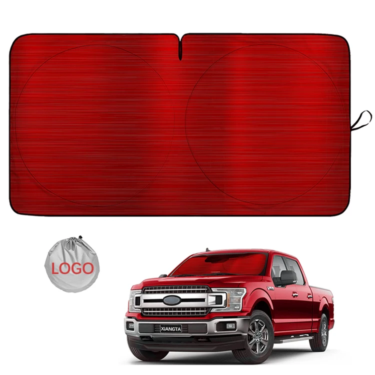 Car Sunshade Windshield Chrome Liqui Car Window Sunshade with UV Protection Polyester Foldable Sunshade for Car Gift