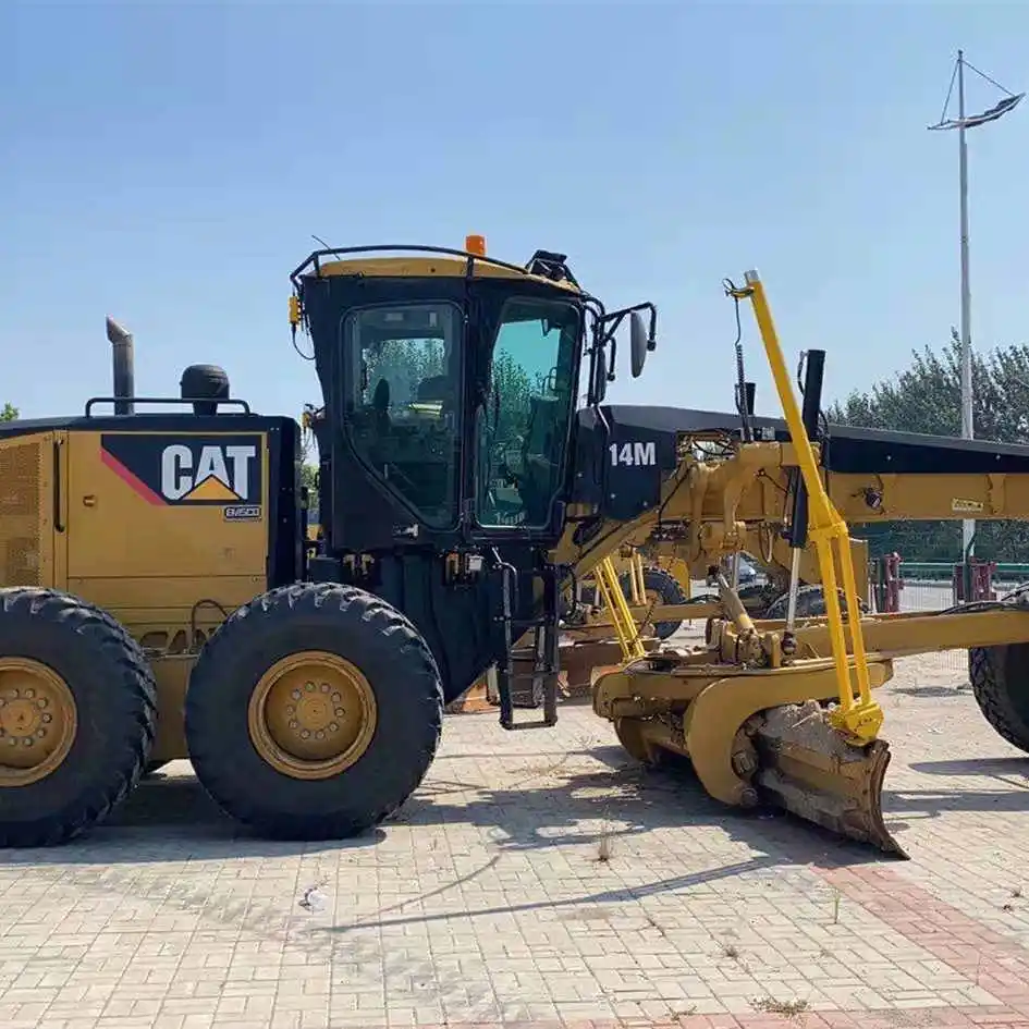 14M USED GRADER CATERPILLAR 140H 140K 1220G USED MOTOR GRADERS ORIGINAL  SECOND HAND  GRADERS in CHINA