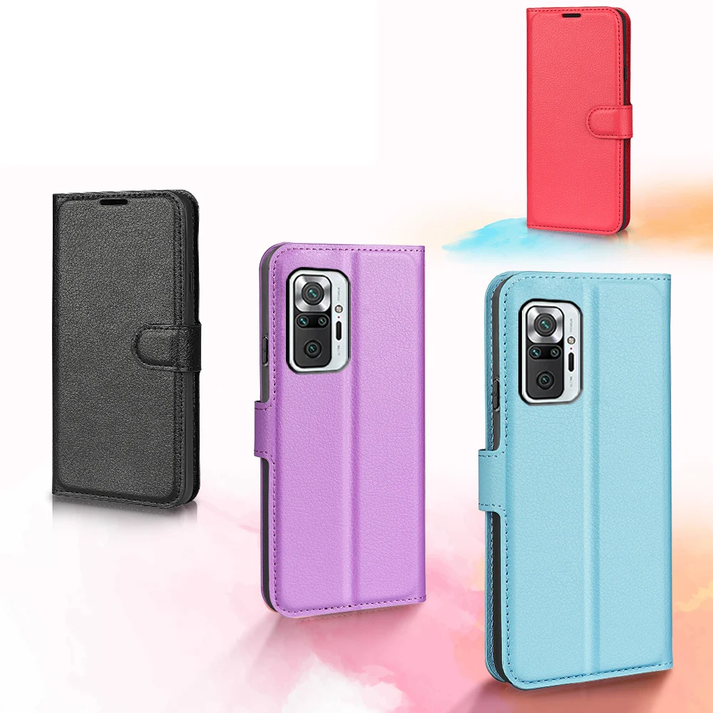 For Redmi note10 4G Lichee Pattern Leather Phone Case