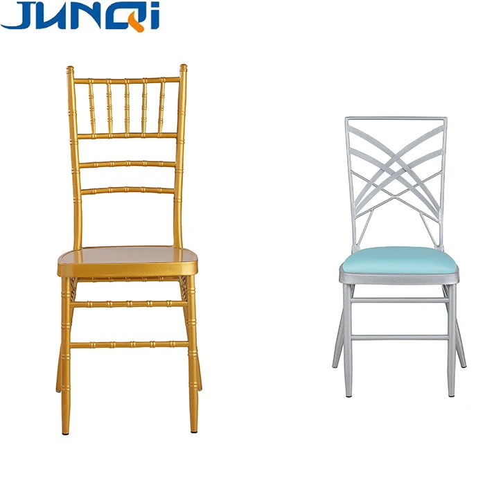 gold wholesale party  hotel  golden rental chivari  Aluminum banquet hotel  dinner chiavari chair