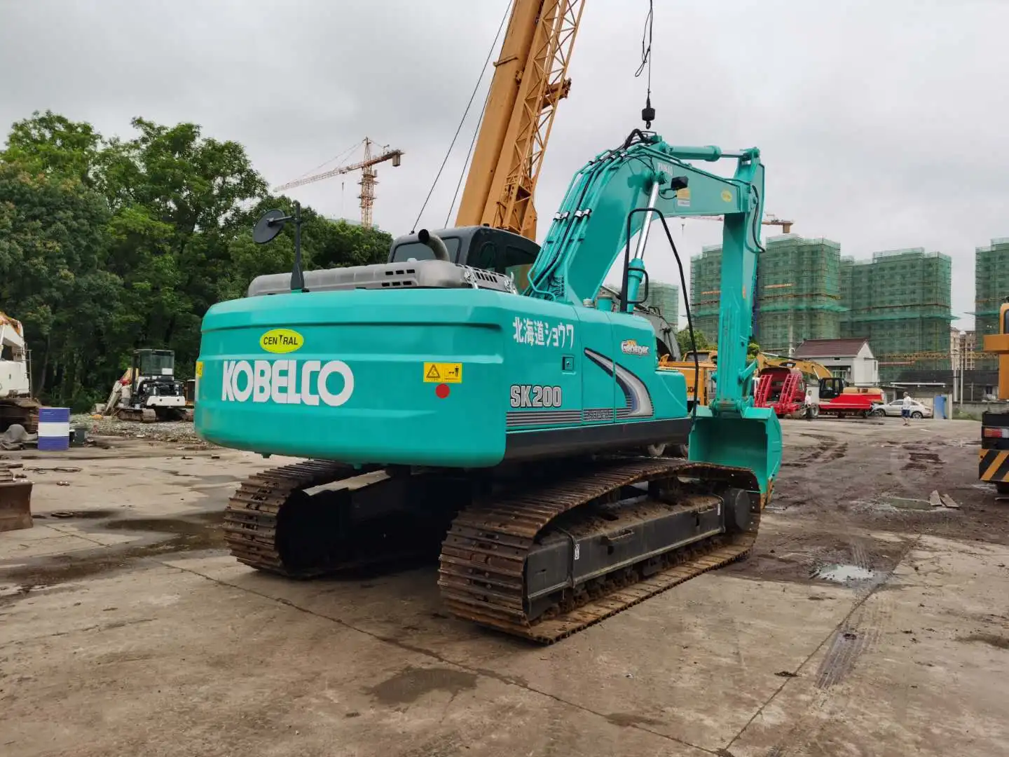 Made in 2020 Used excavator 20ton Kobelco Used SK200 for sale