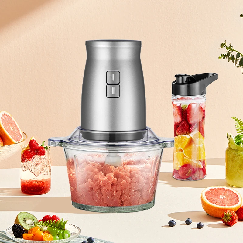 Home Kitchen Cheap Stainless Steel Electric Meat Grinders Industrial Food Processor with Meat Grinder