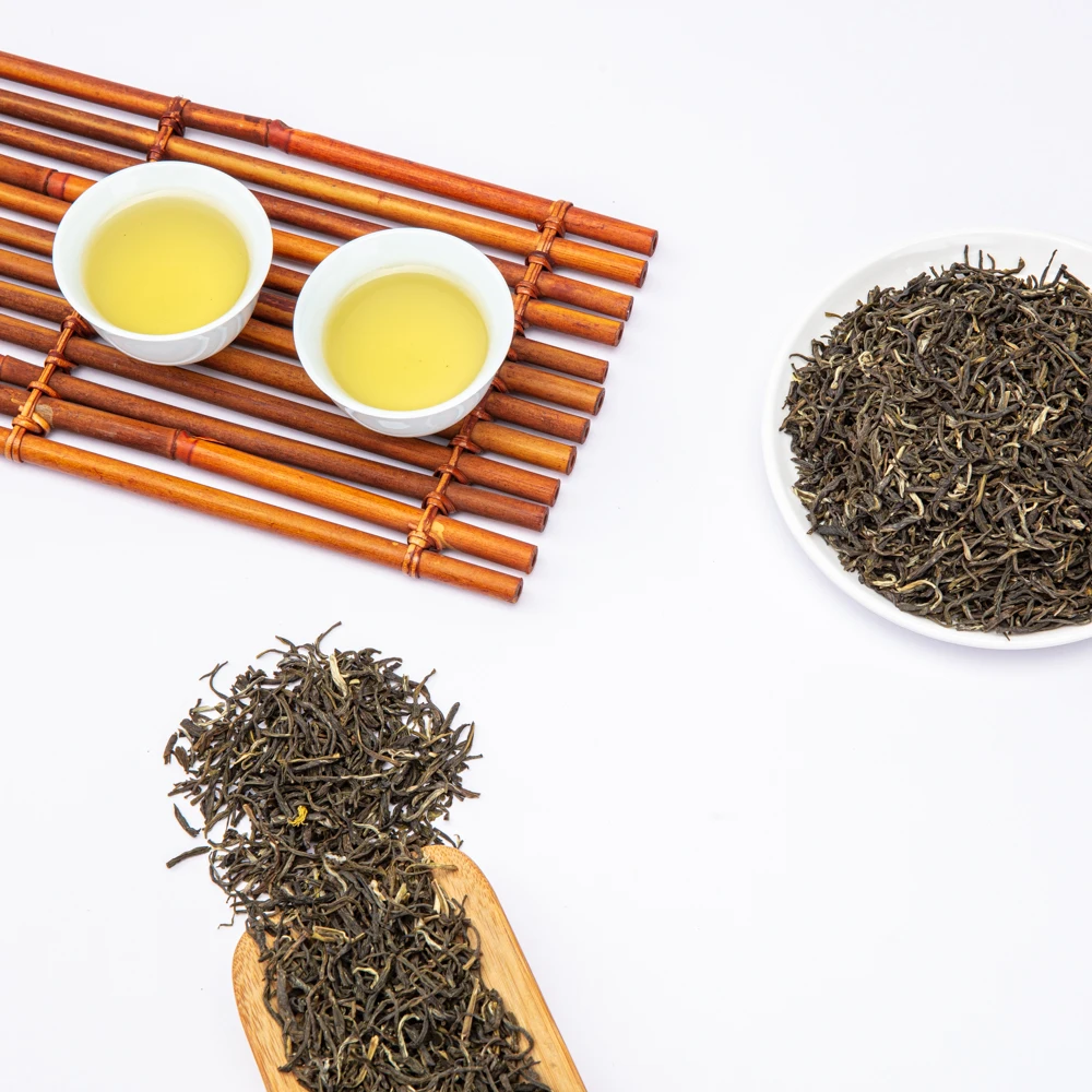 High Quality Wholesale Chinese Premium Organic Jasmine Flower Flavor Tea OEM High End Package Jasmine Green Tea Leaves