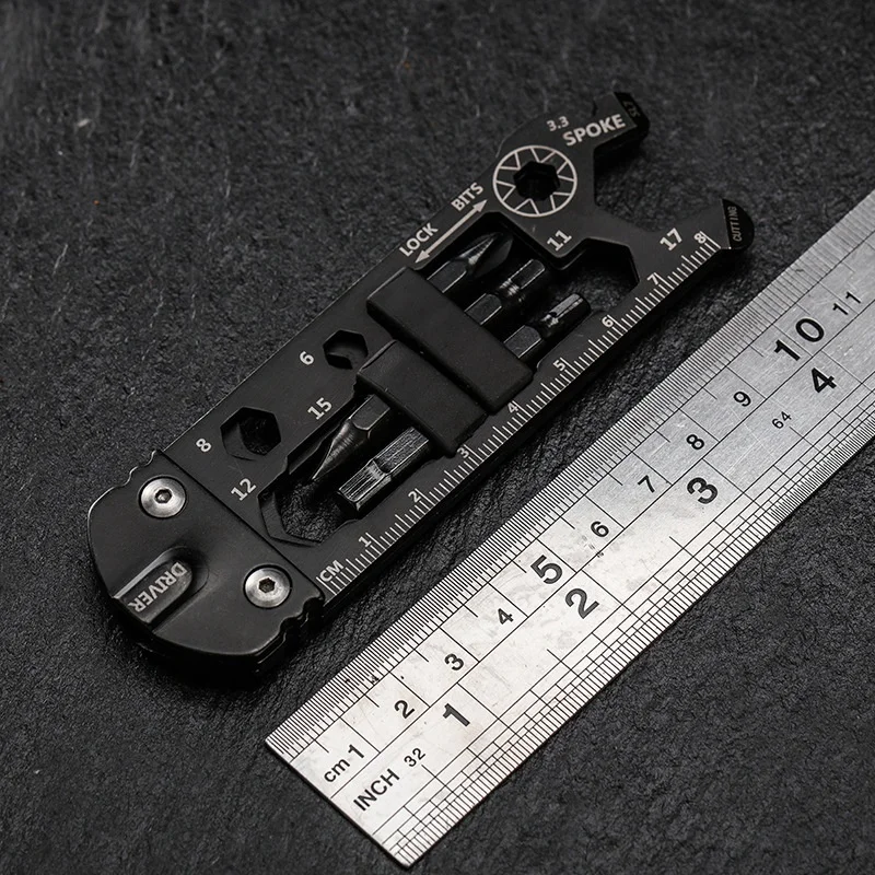 Miniutility Bike Convenient Multi-Tool Lightweight And Portable 24 In 1 Tool For Daily Using Premium Bike Accessories